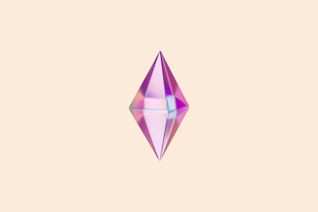 diamond like crystal