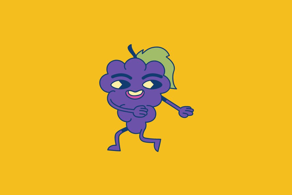 dancing grapes