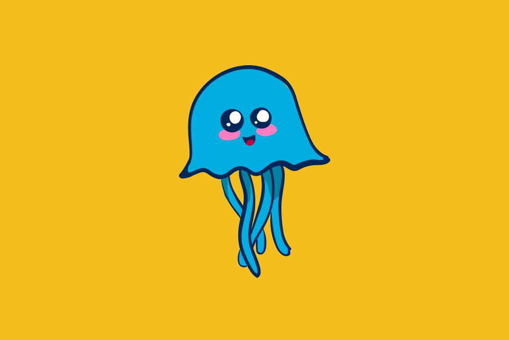 a skinny jellyfish
