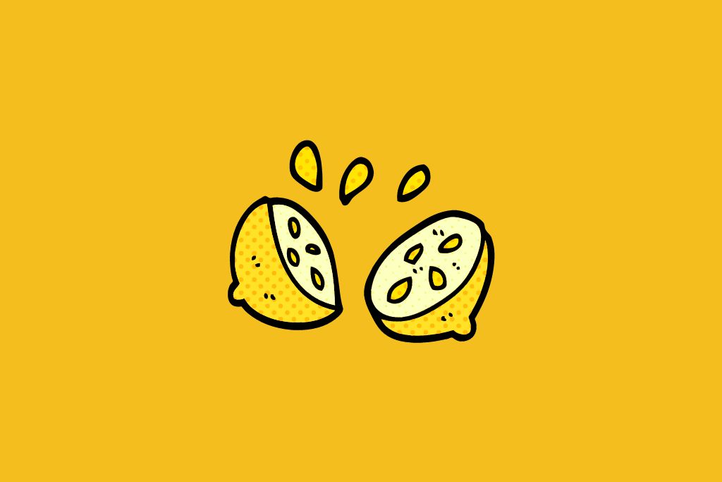 lemon two pieces