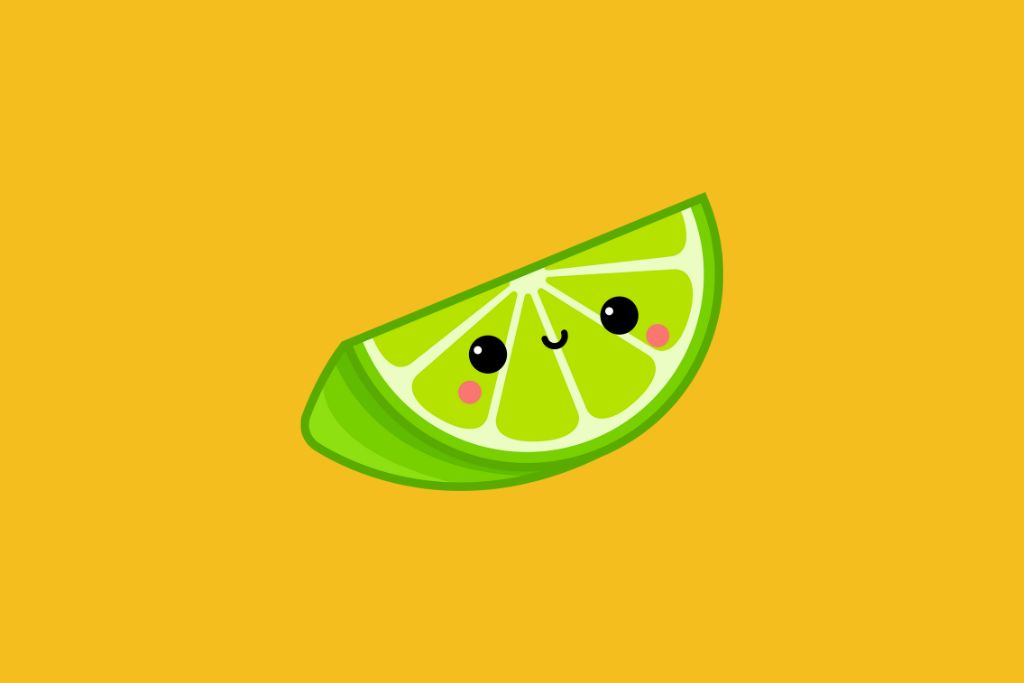 slice of lime