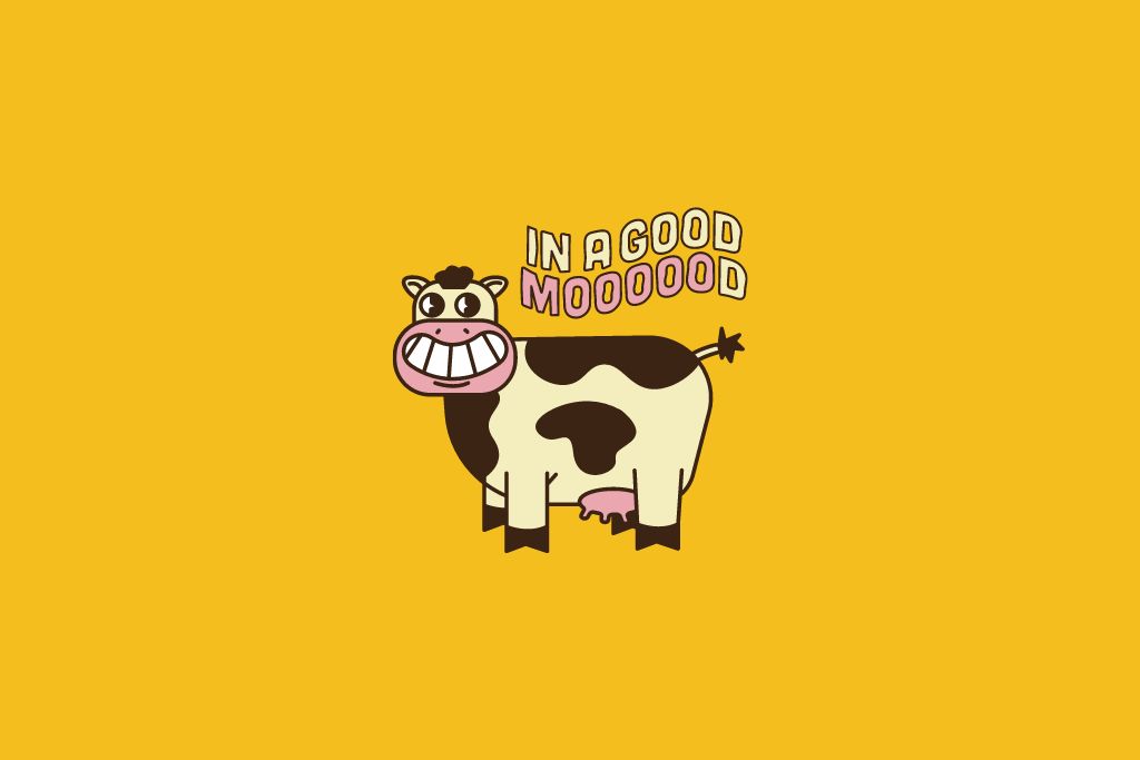 a laughing cow