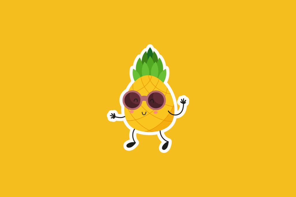 dancing pineapple