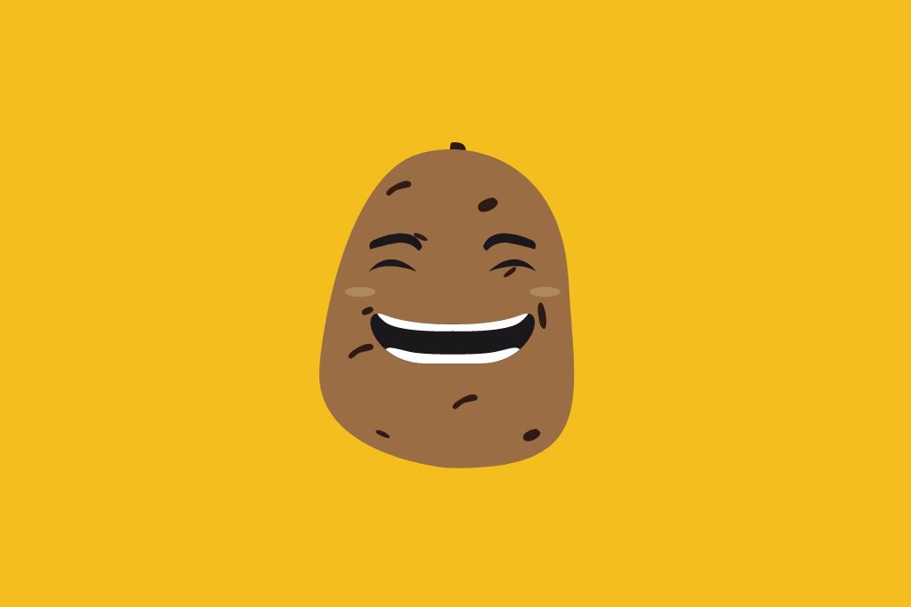 laughing potato