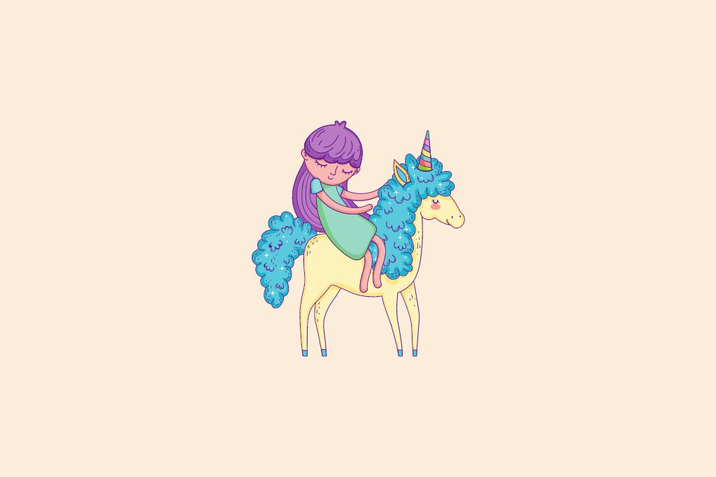 princess riding on the horse